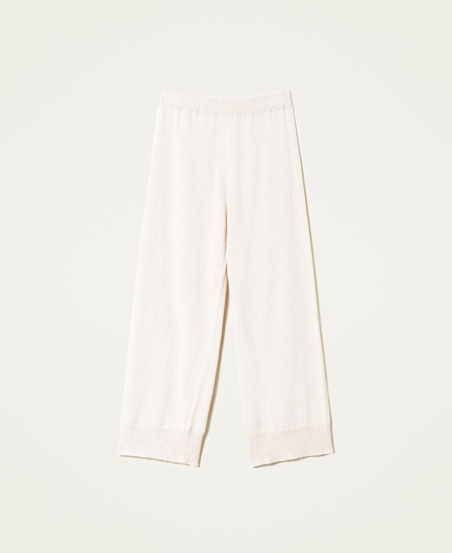 Pantalon sans coutures en fil Treeblend Beige « Dunes Chiné » Femme 222TT3041-0S