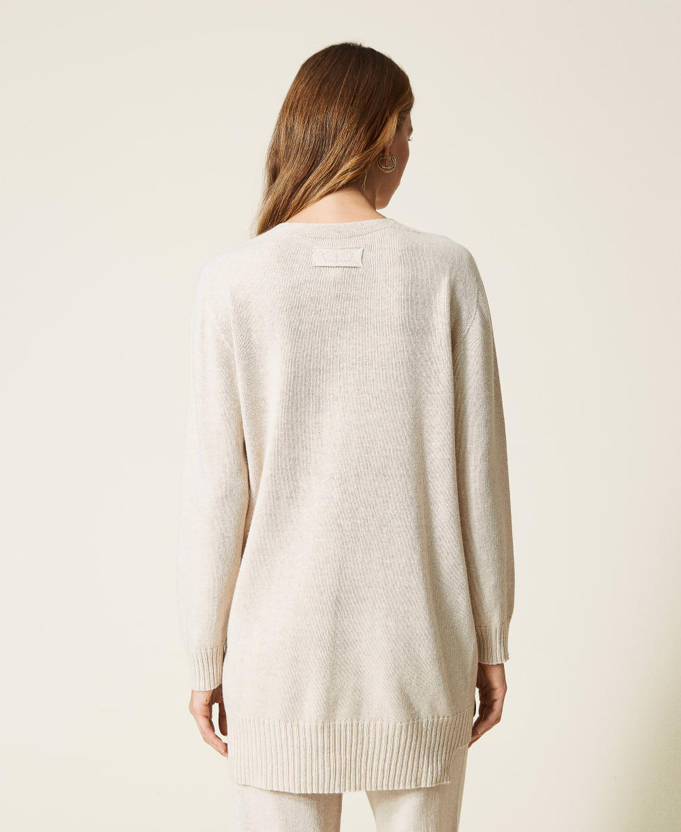 Treeblend yarn seamless maxi jumper