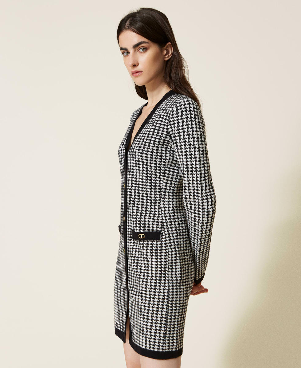 Vestido blazer pata de gallo store
