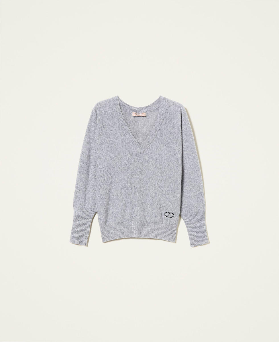 Wool and cashmere blend jumper