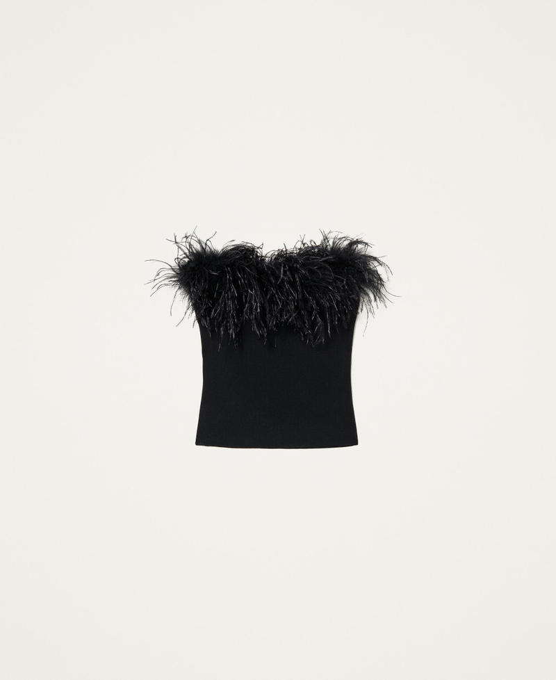 meltthelady feather knit tops set