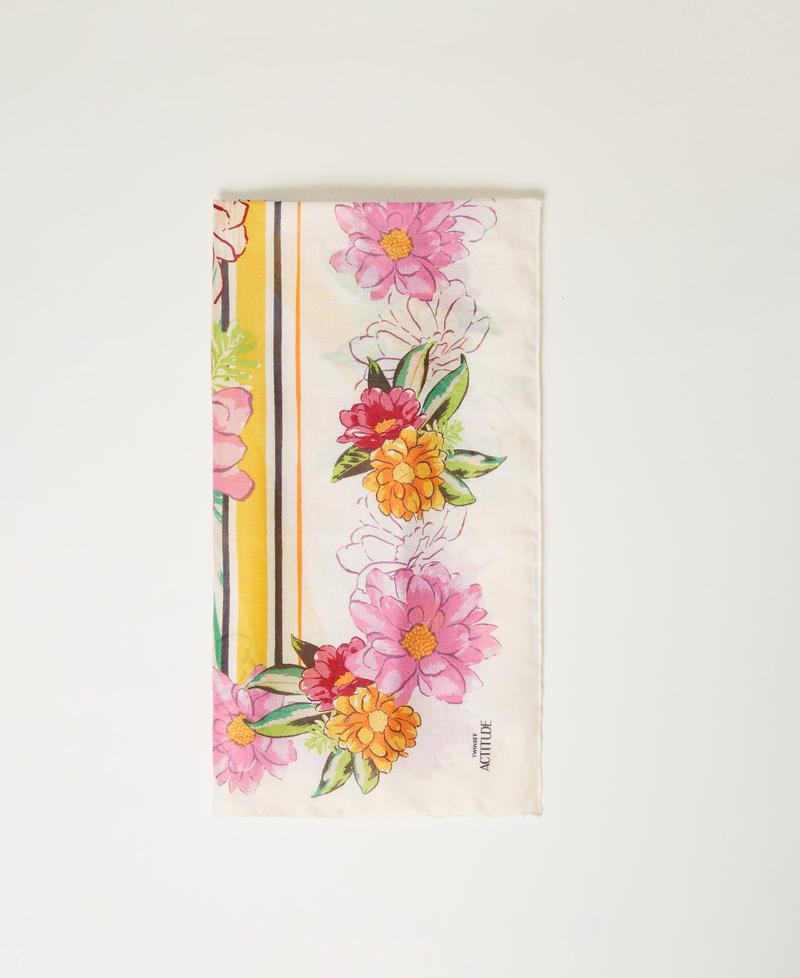 Куфия с набивным рисунком и логотипом