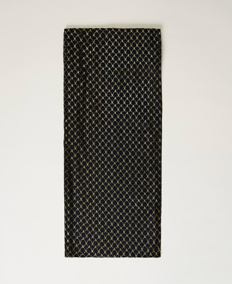 Stola mit Alloverlogos