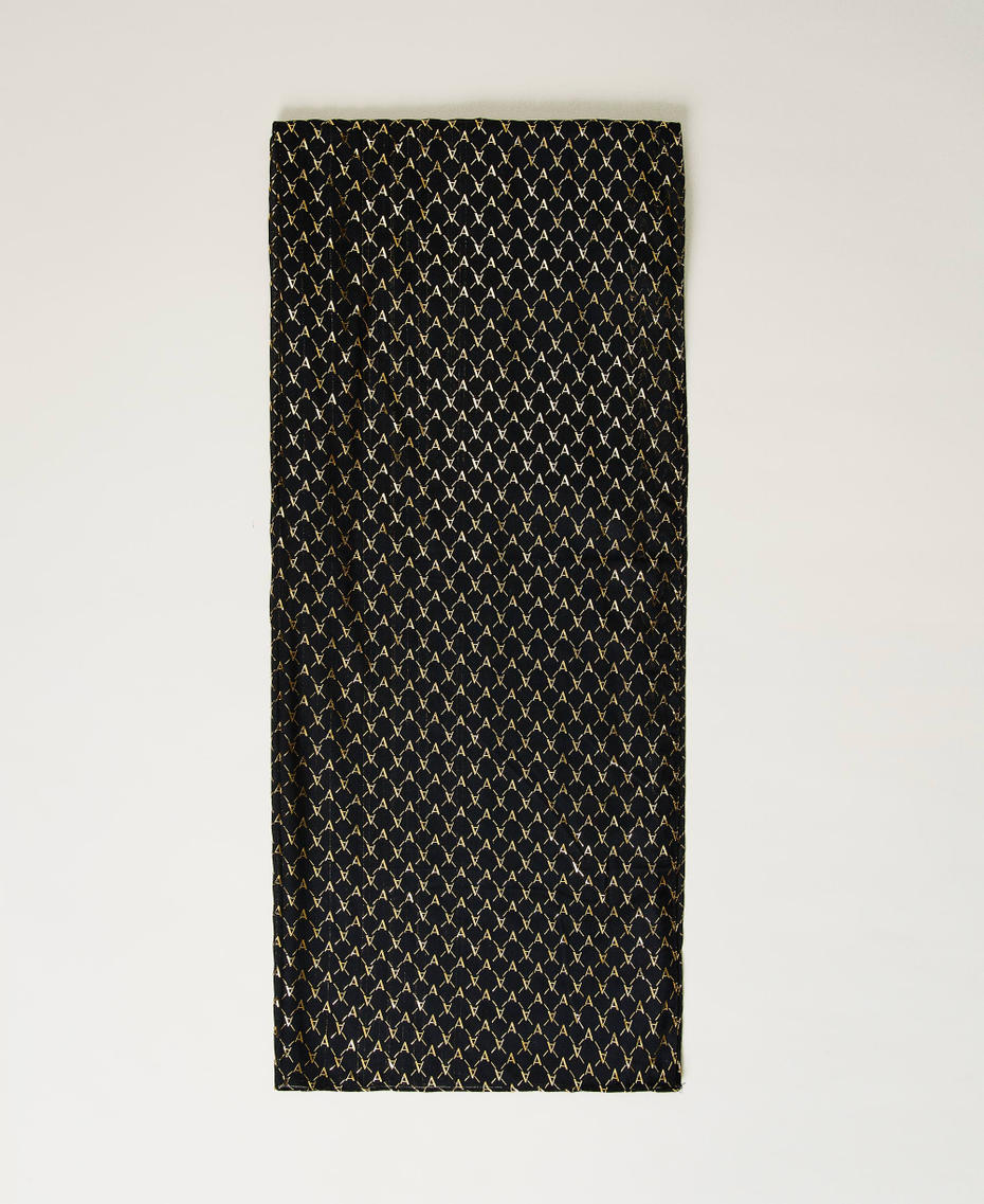 Stola mit Alloverlogos