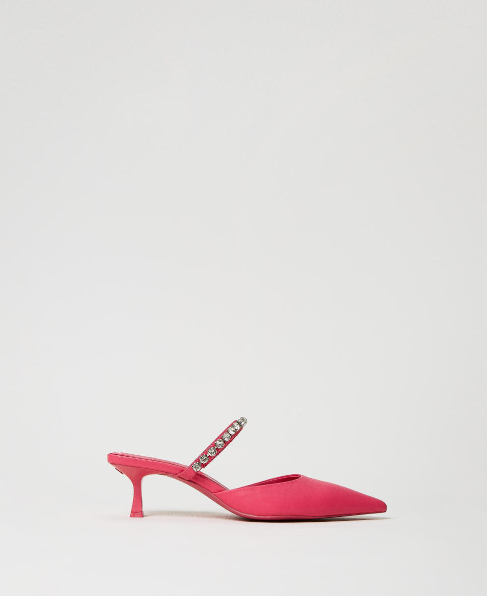 Rhinestone mule hotsell