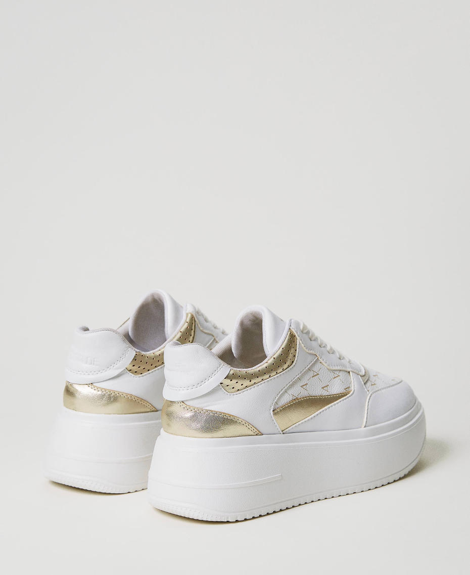 sneakers oro donna