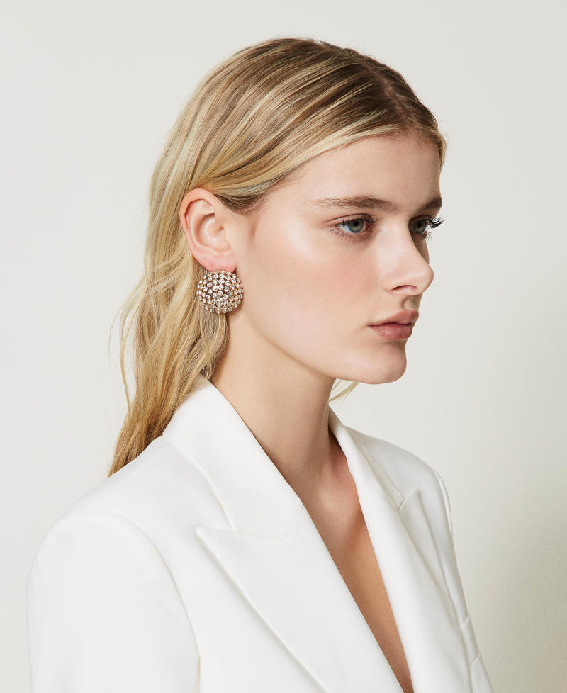 Orecchini Jewelryboxes Stile Regale Orecchini Borchia Con Corona E Zirconi Cubici 8mm - Argento Placcato, Chiusura A Farfalla, Unisex Borchie Con Motivo Corona Regalo Elegante - Foto 8