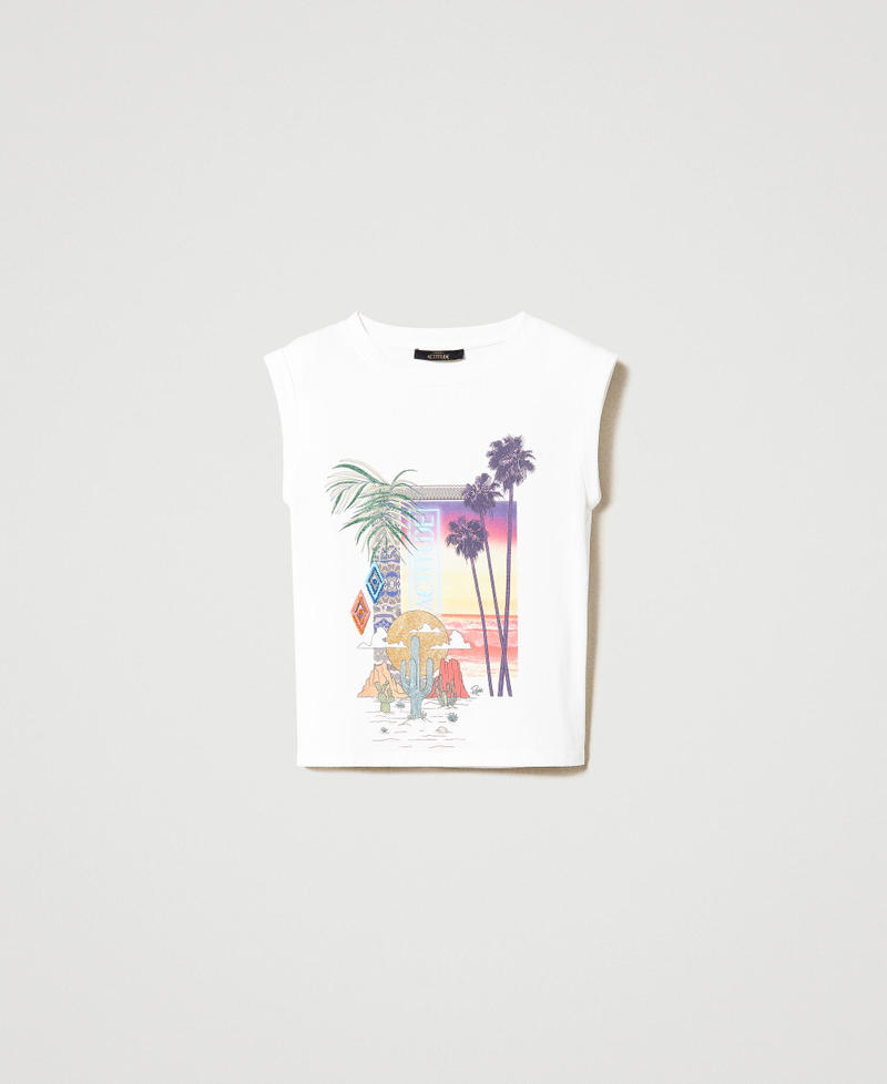 T-shirt regular in cotone organico