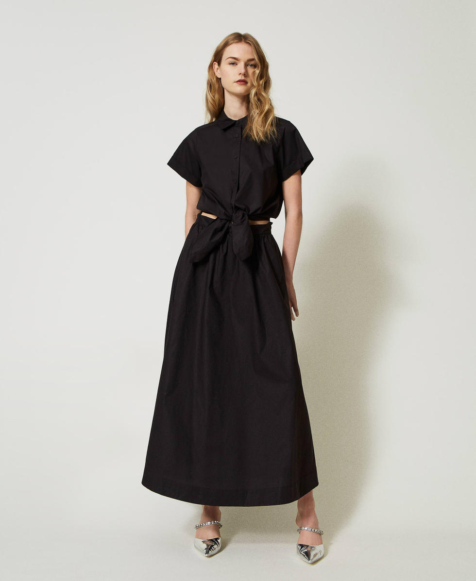 Cos poplin dress new arrivals