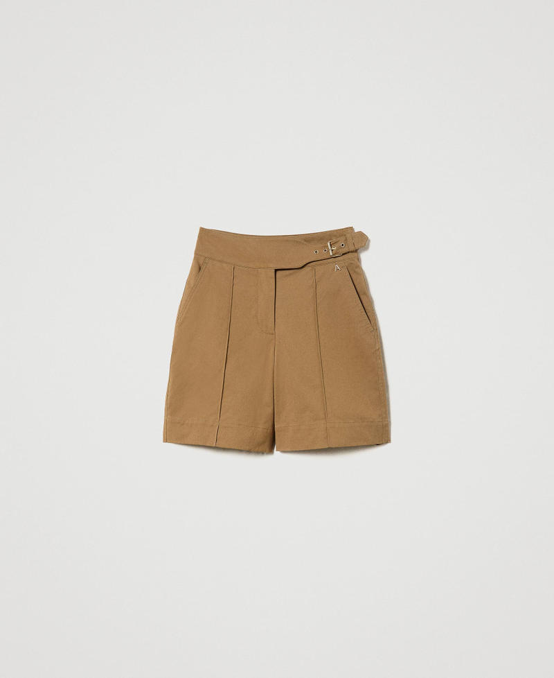 Recycled cotton Bermuda shorts Desert Palm Woman 231AP2091-0S