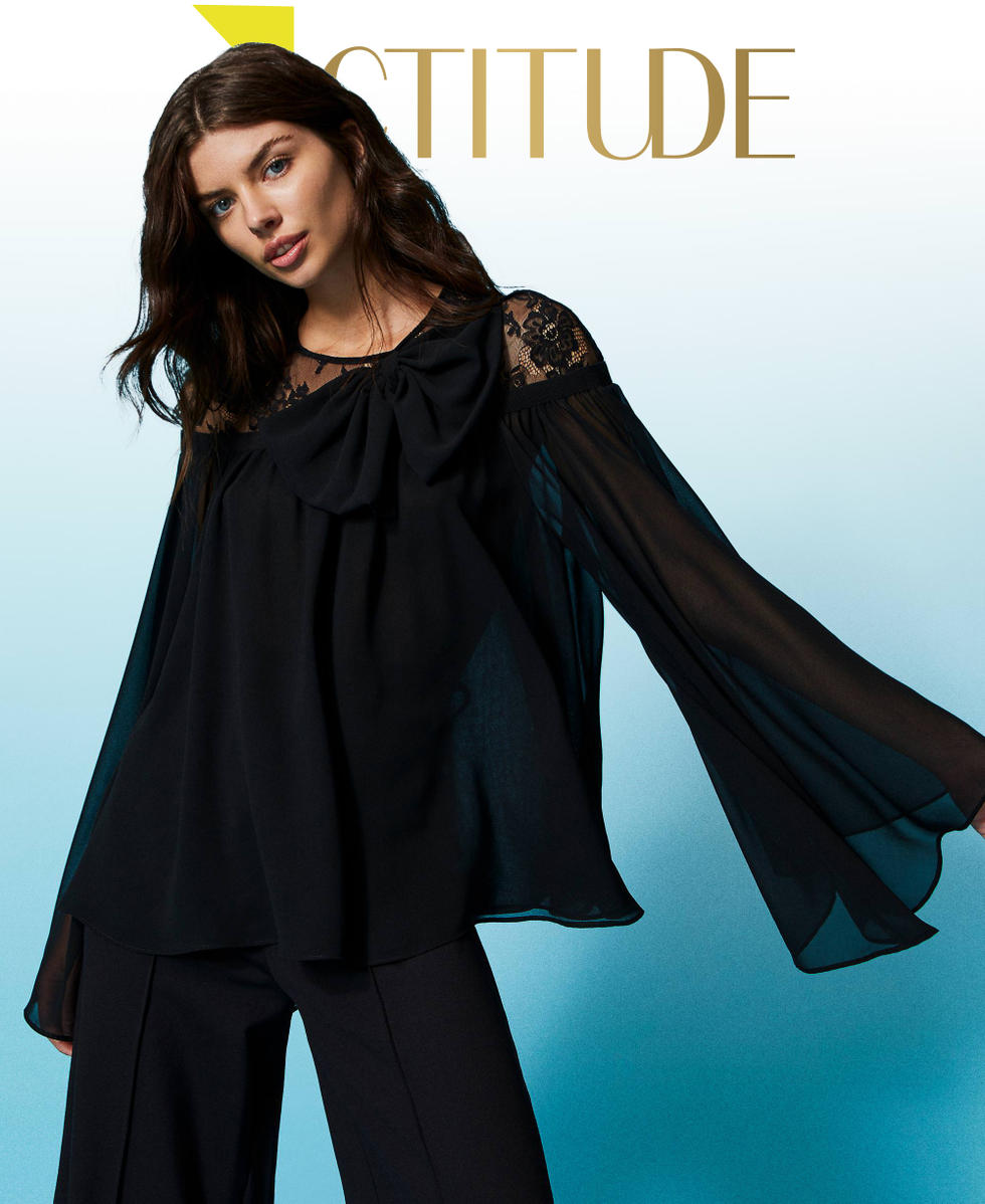 Camicie eleganti in pizzo nero shop