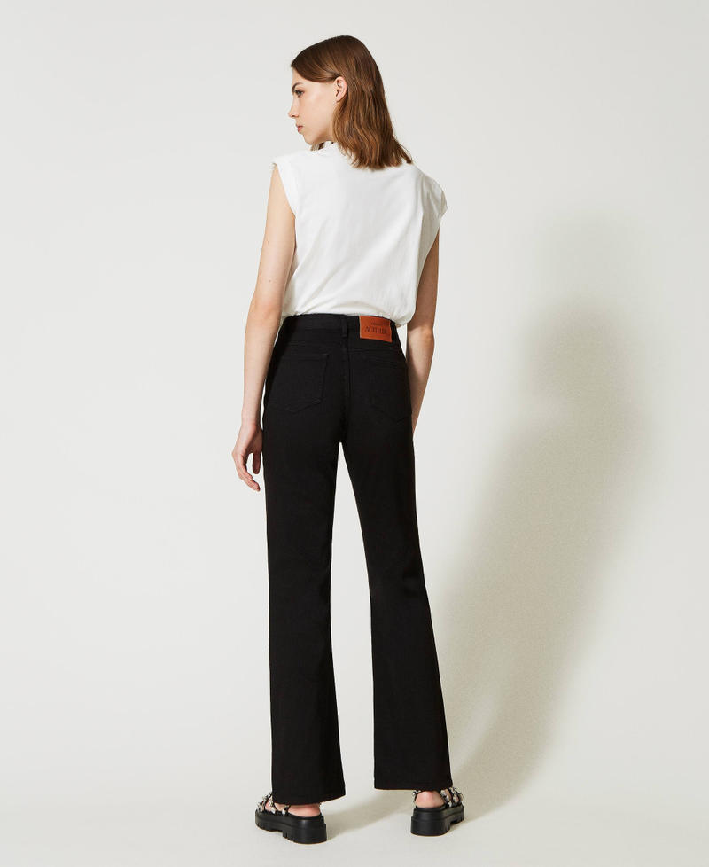Flared bull trousers Black Woman 231AP2360_00006_04