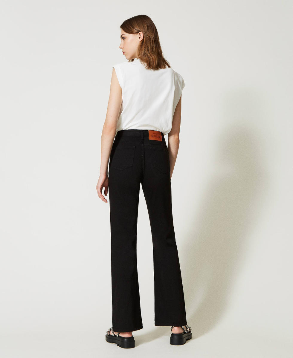 Flared bull trousers Black Woman 231AP2360_00006_04