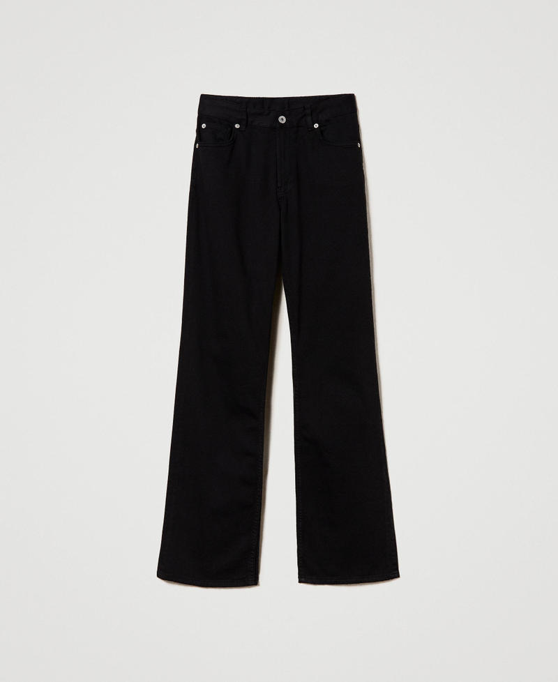 Flared bull trousers Black Woman 231AP2360_00006_S0