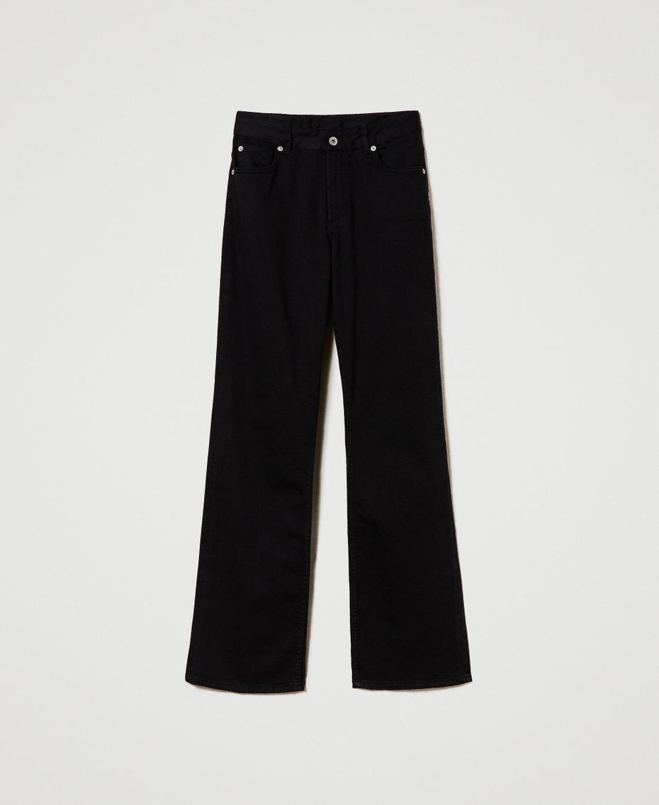 Flared bull trousers Black Woman 231AP2360_00006_S0