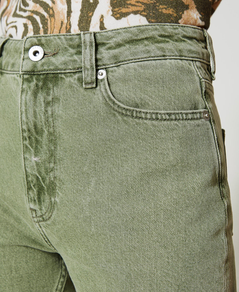 Five-pocket regular fit, coloured jeans Desert Palm Woman 231AP2371-05