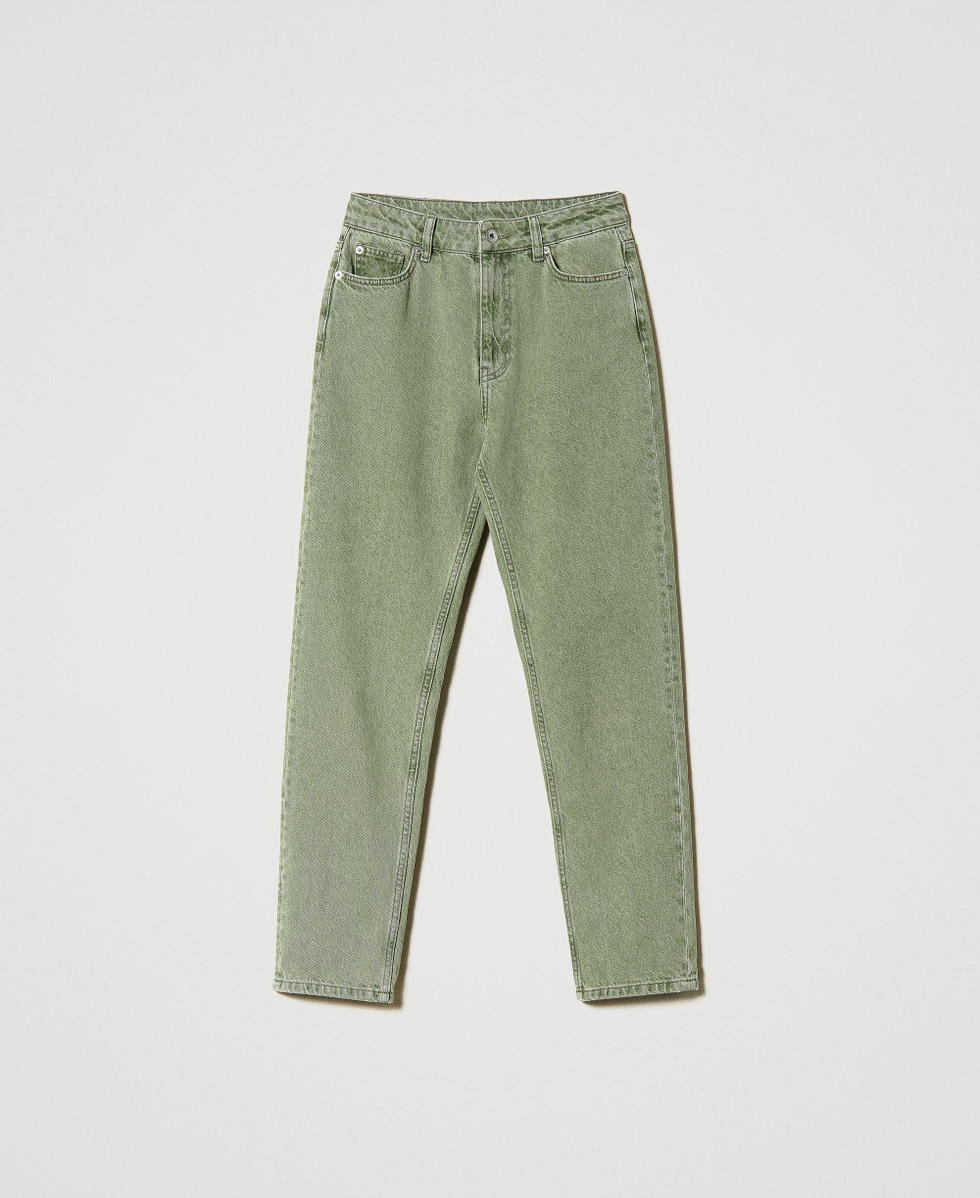 Five-pocket regular fit, coloured jeans