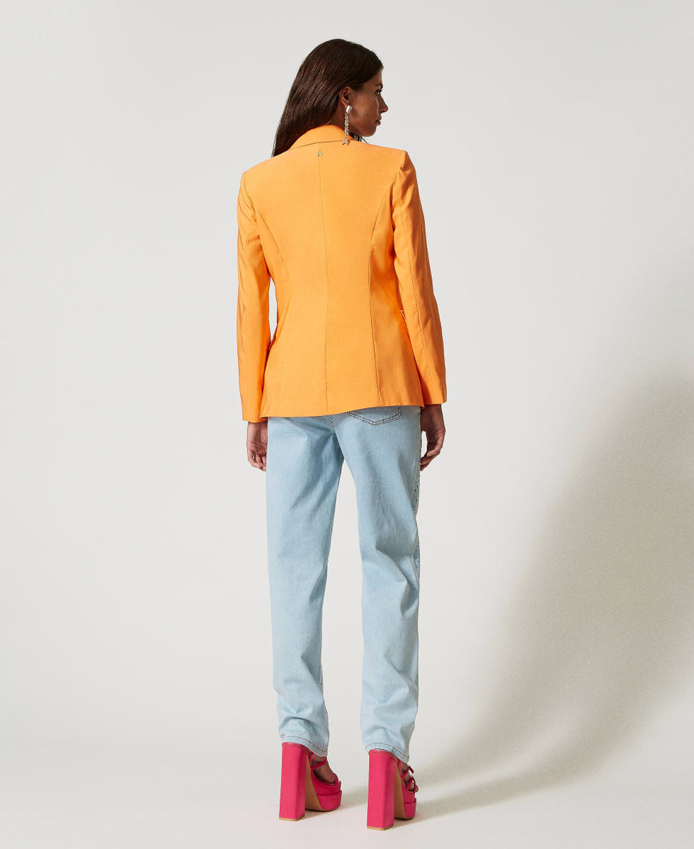 Jean boyfriend avec strass