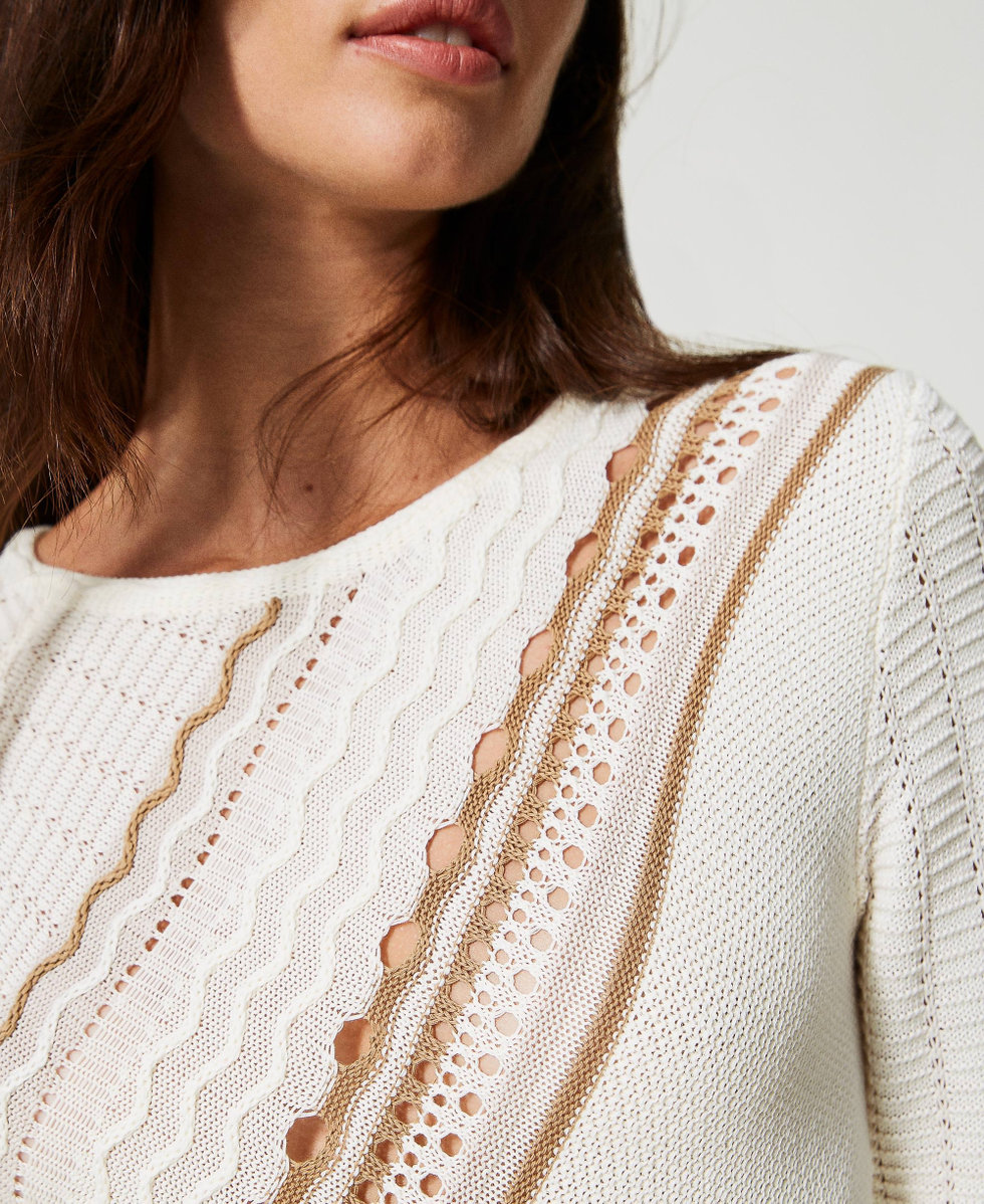 Knit asymmetric dress