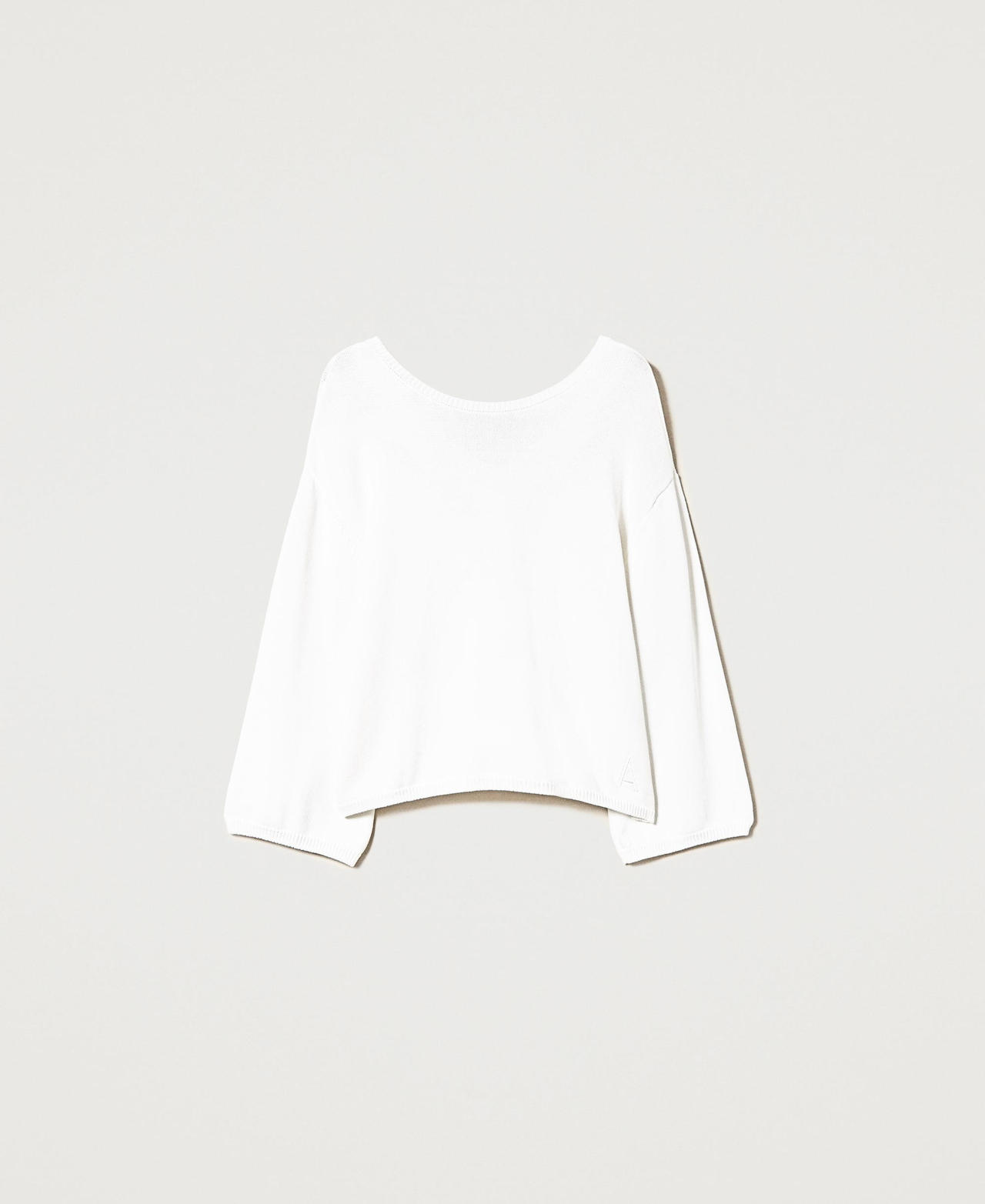 Pull double usage avec incrustation Nacre Femme 231AP3551_00059_0S
