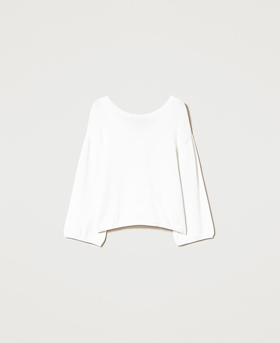 Dual-use jumper with inlay