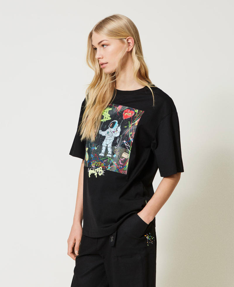 MYFO t-shirt with astronaut print