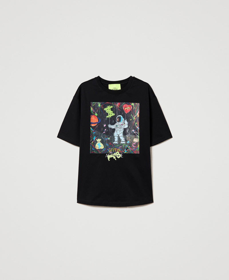 MYFO t-shirt with astronaut print