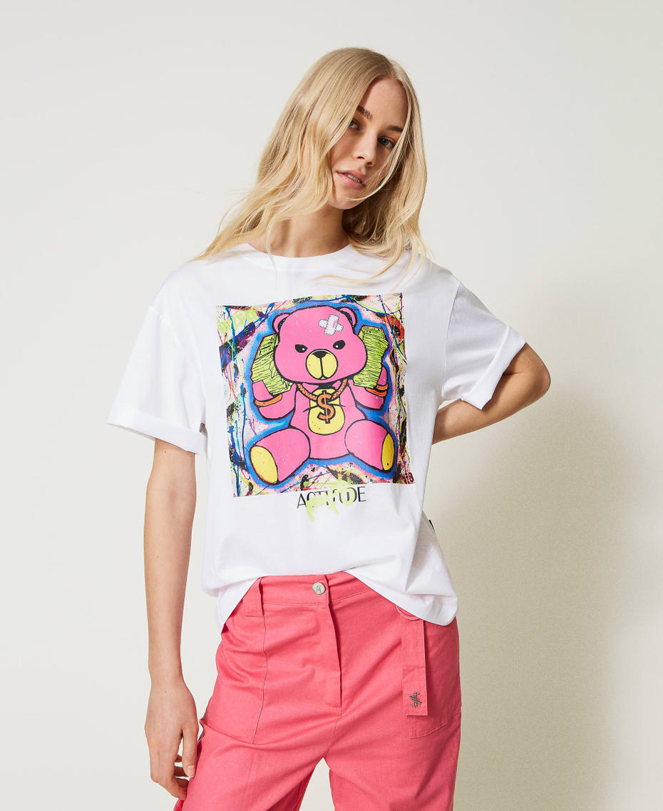 Camiseta MYFO con estampado de osito