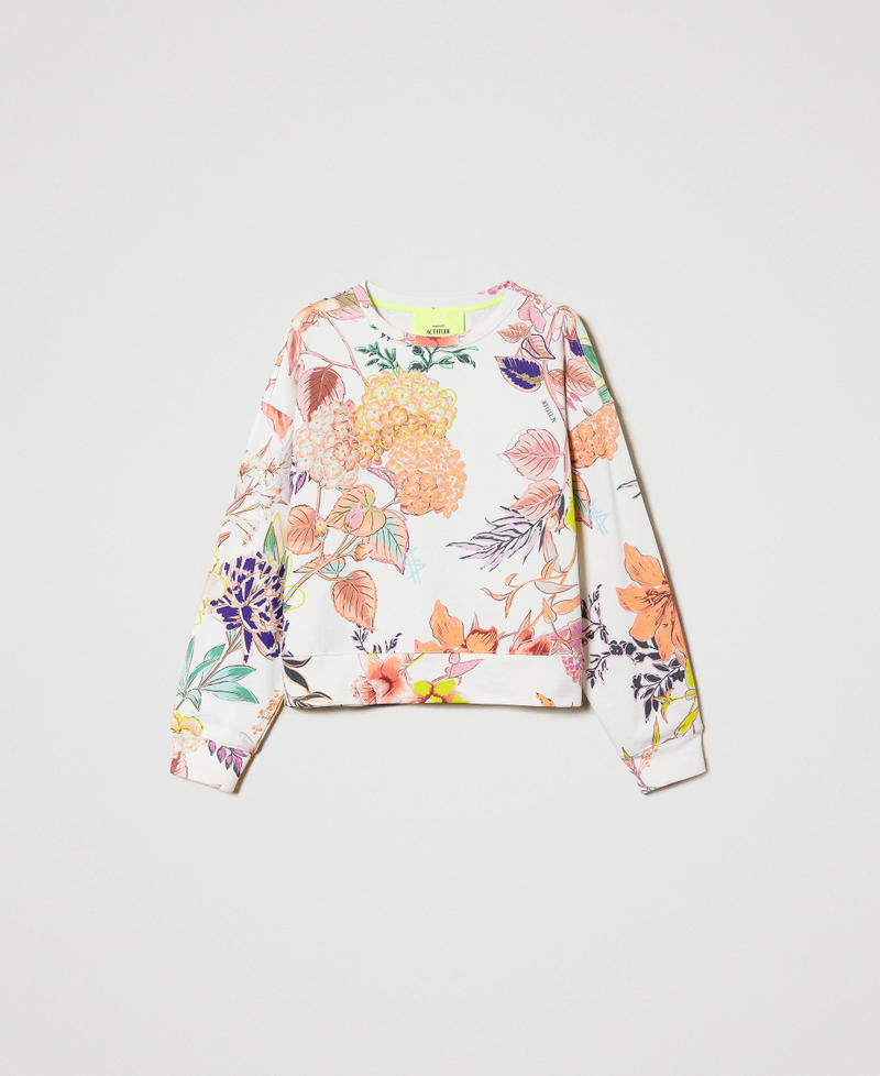 Sudadera MYFO con estampado de flores