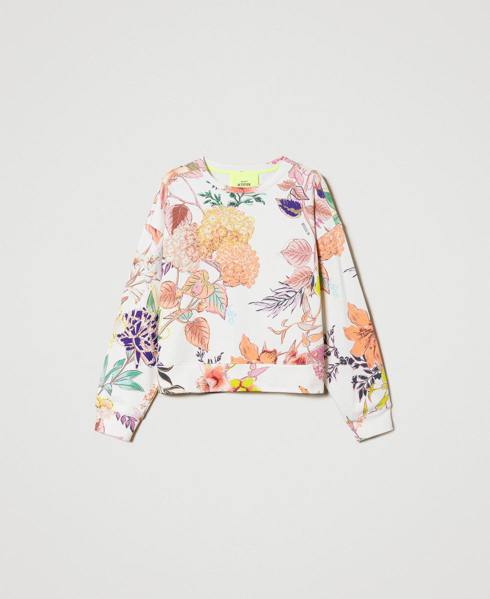Felpa gucci fiori sales