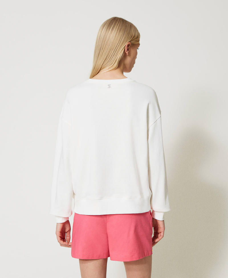 MYFO sweatshirt with maxi heart print