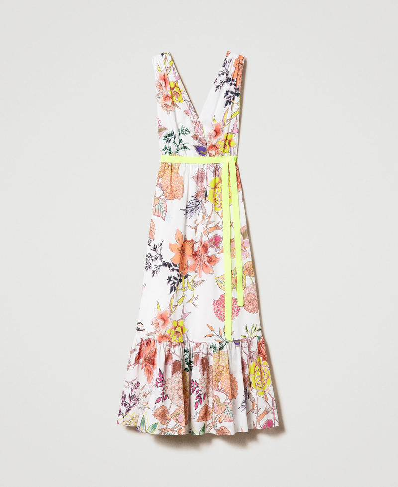 MYFO long dress with floral print