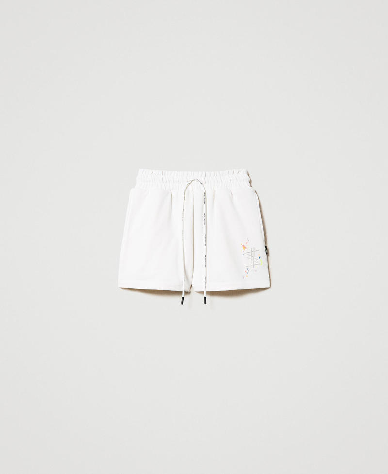 MYFO sweat shorts with embroideries