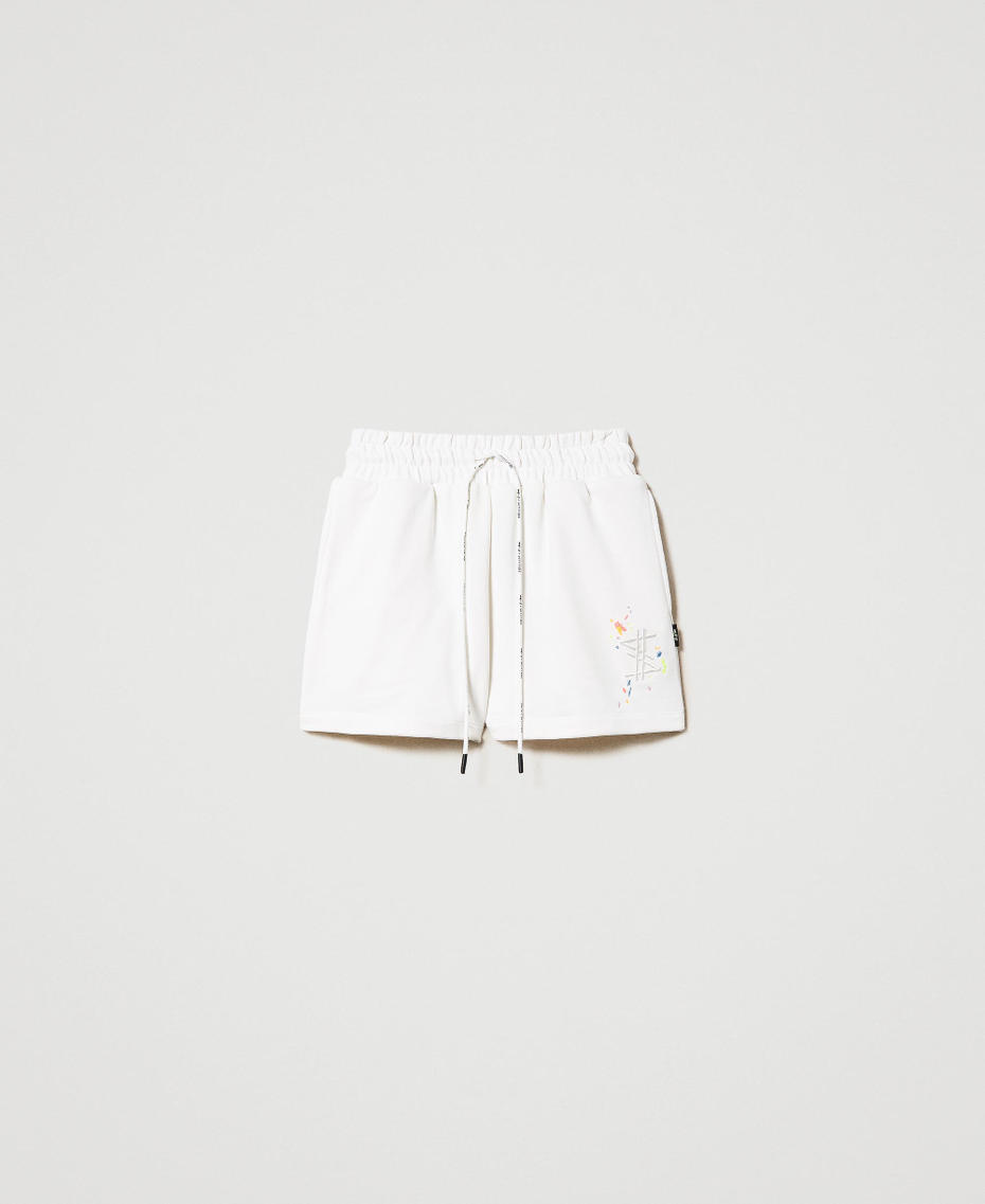 MYFO sweat shorts with embroideries