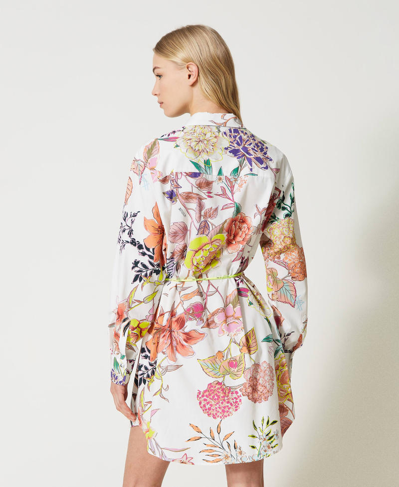 MYFO short shirt dress with floral print MYFO Sanderson Print Woman 231AQ2151-04
