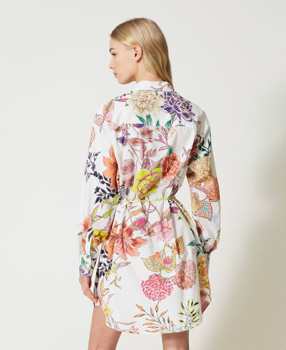 MYFO short shirt dress with floral print MYFO Sanderson Print Woman 231AQ2151-04