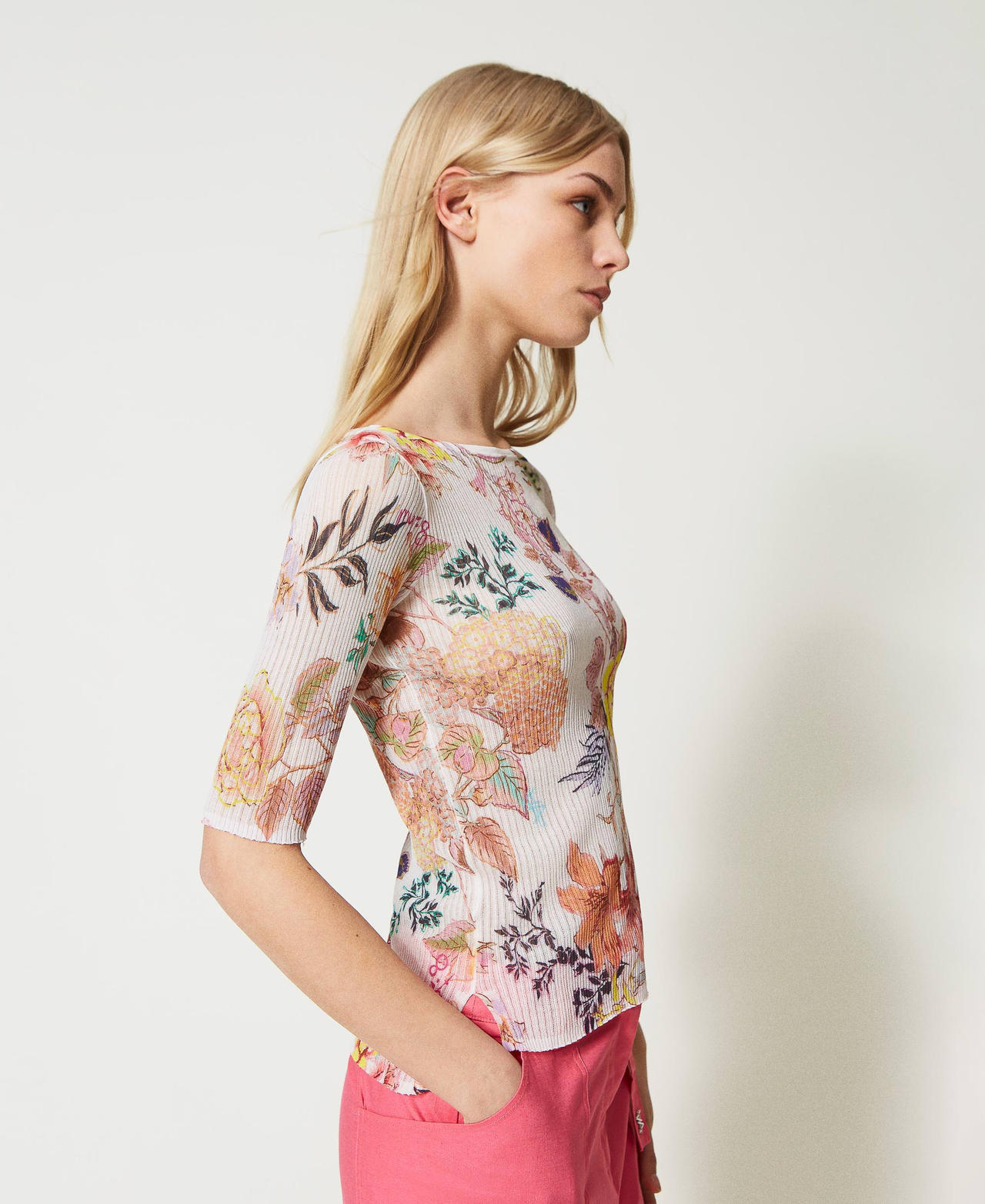 MYFO jumper with floral print