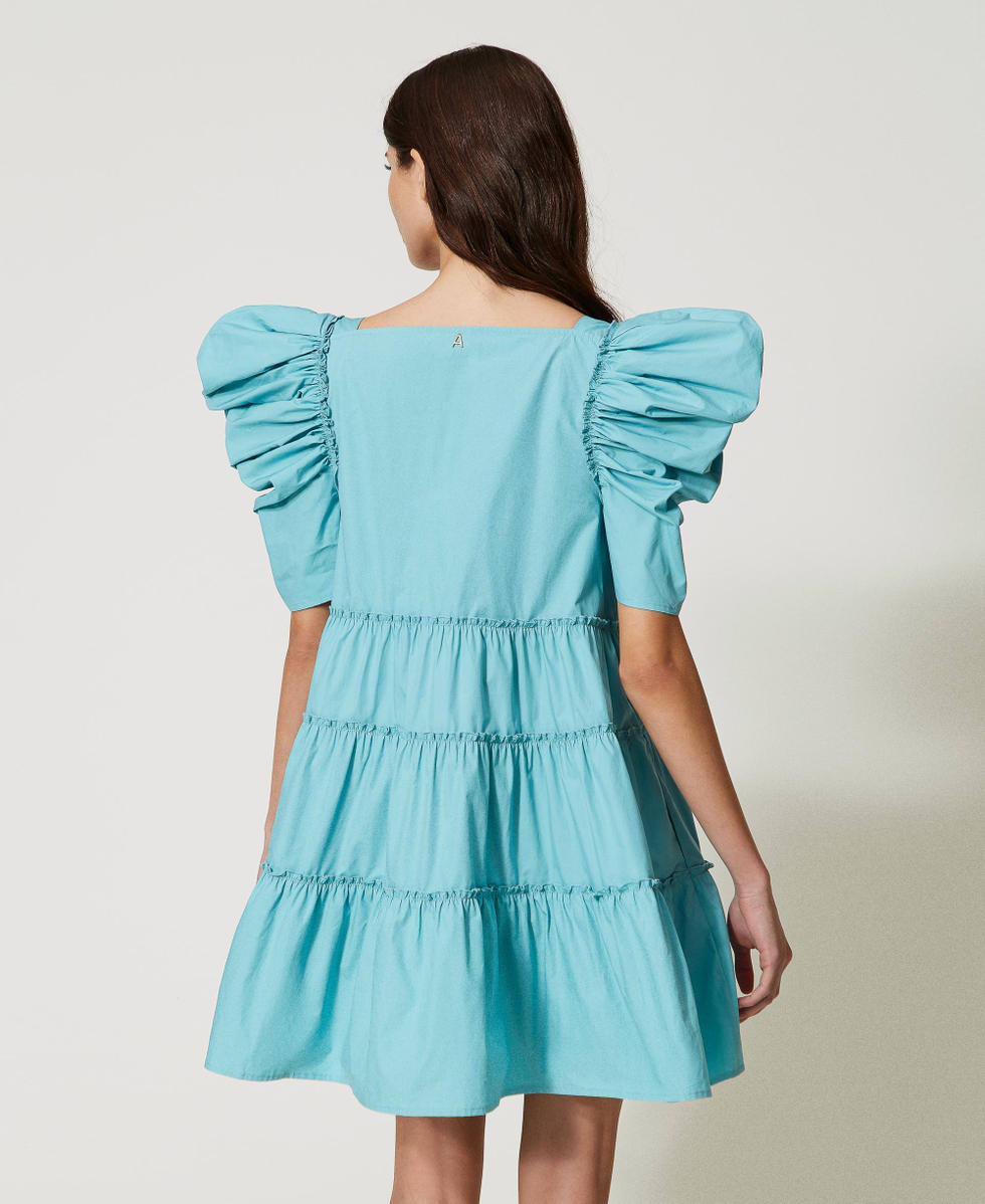 Robe courte en coton bio