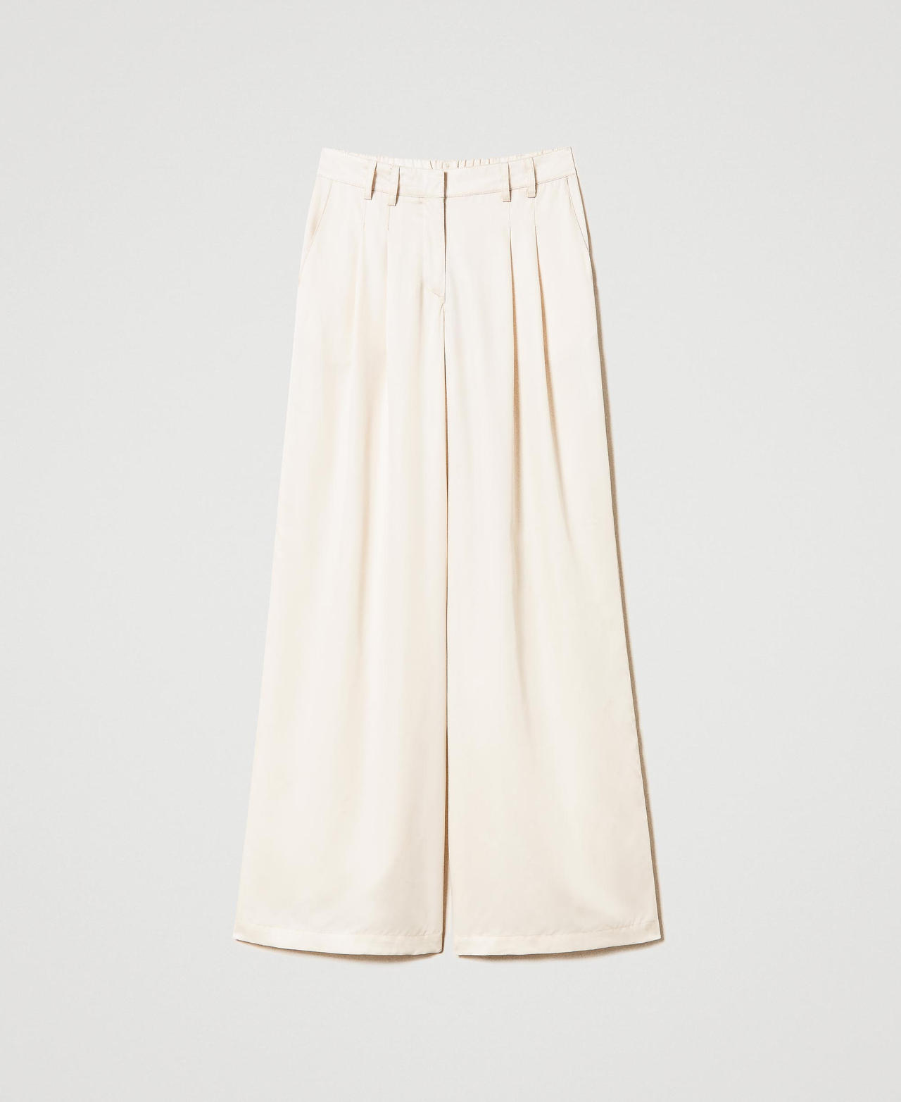 Pantalon palazzo avec plis