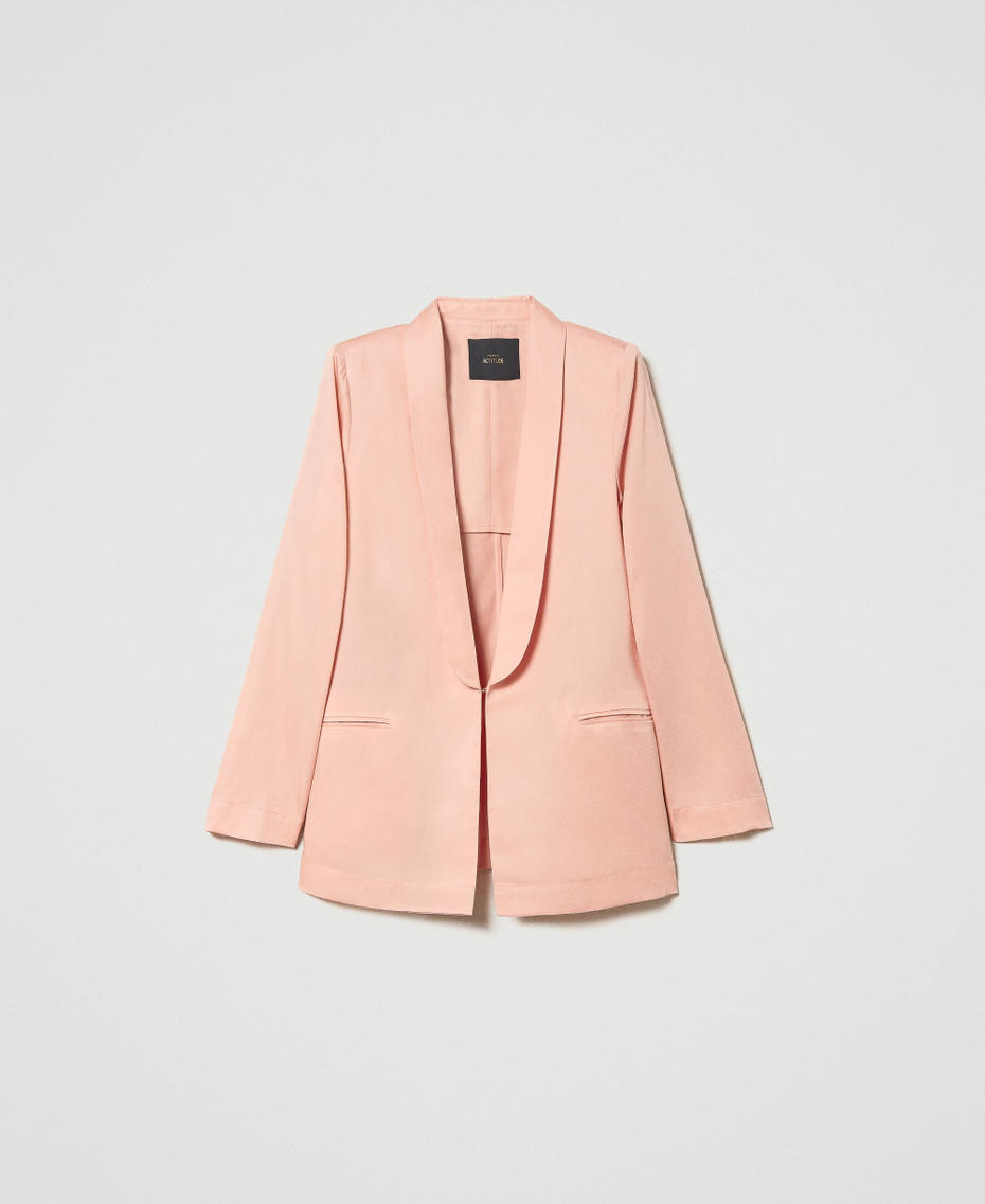 Blazer with shawl lapels Rose Cloud Woman 231AT2106-0S