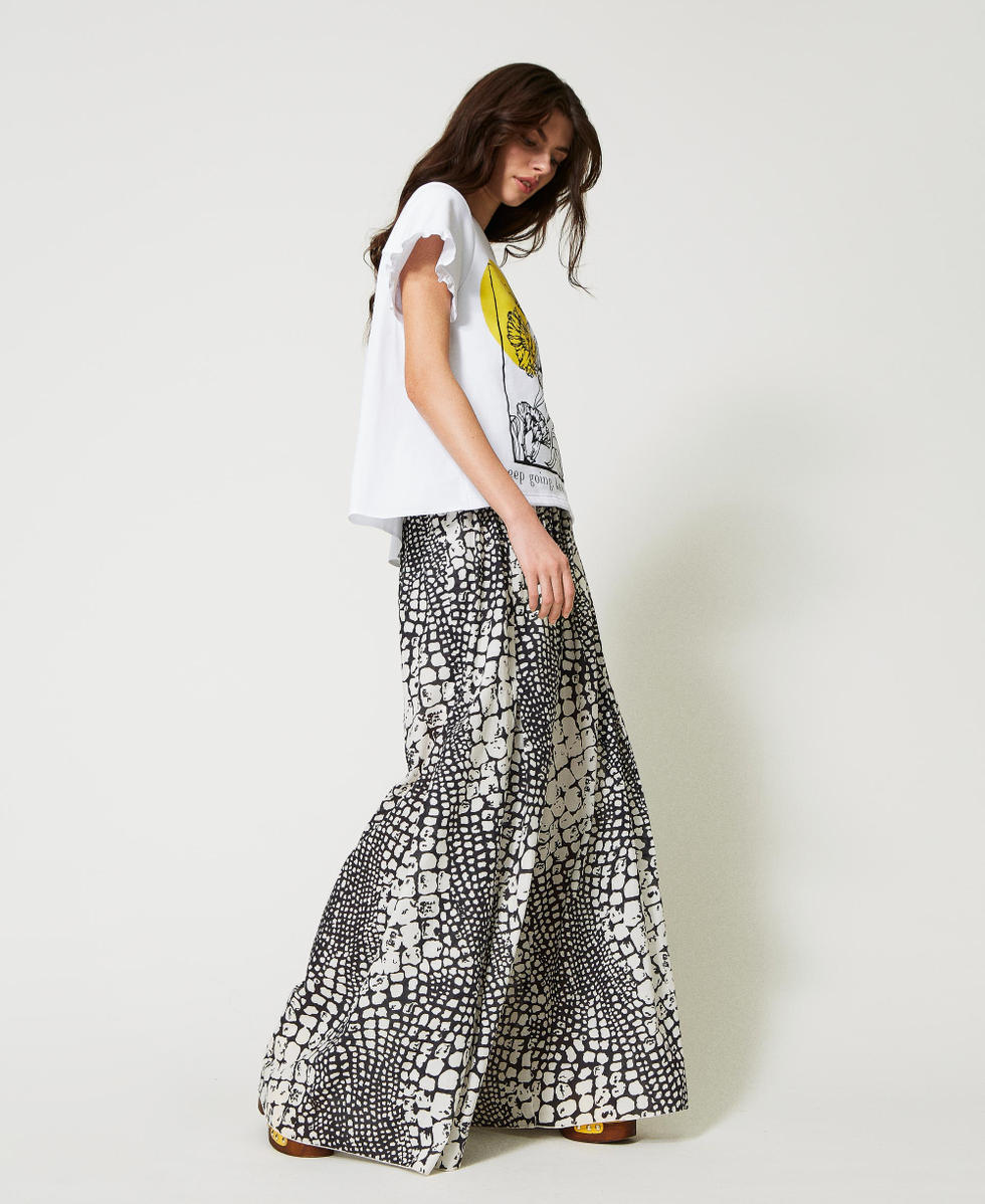 Zara gonna pantalone stampata discount