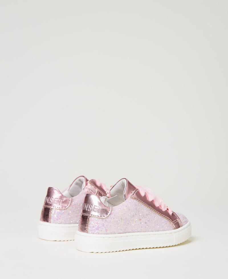 Sneakers baby de glitter Glitter Rose Niña 231GCB014-03