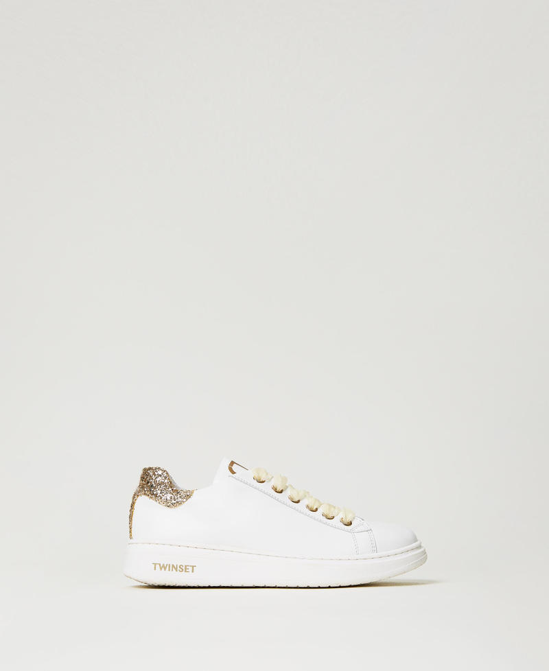 Trainers with glitter details White Child 231GCJ010-01