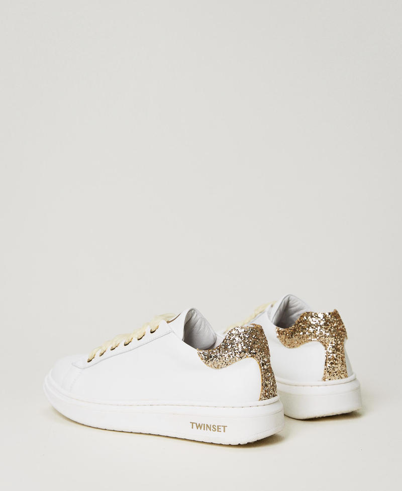 Trainers with glitter details White Child 231GCJ010-03
