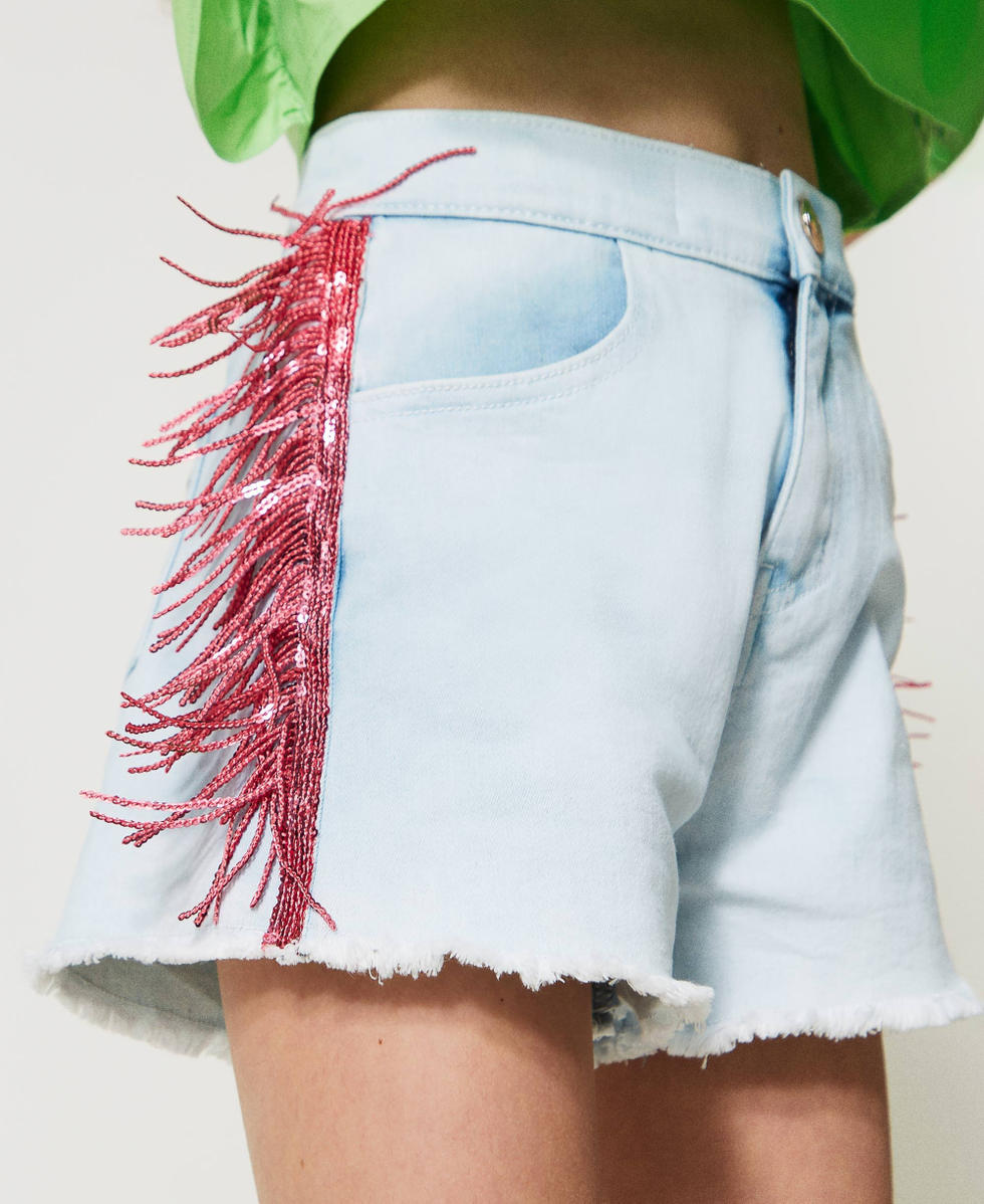 Short lentejuelas niña best sale