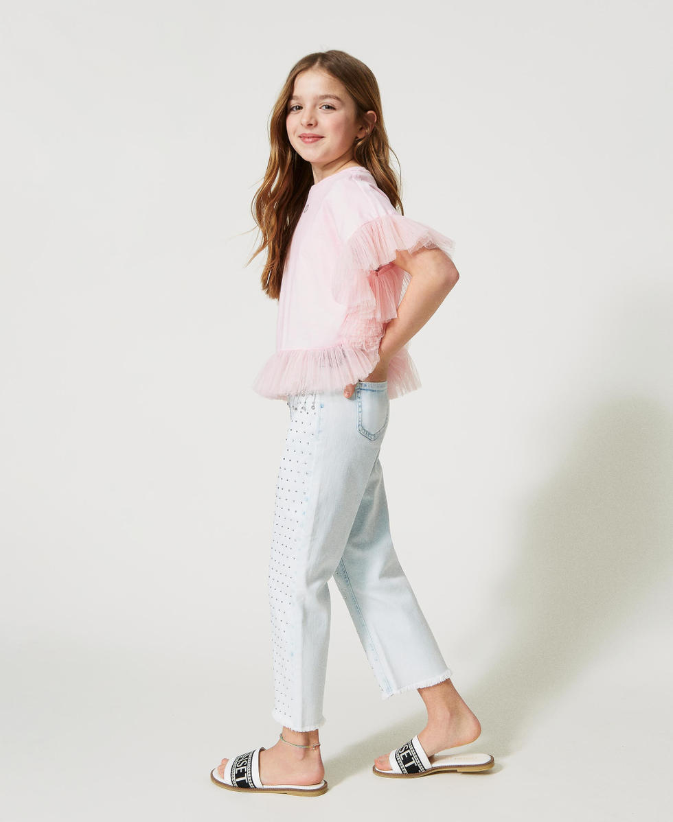 Jeans a vita alta bambina store