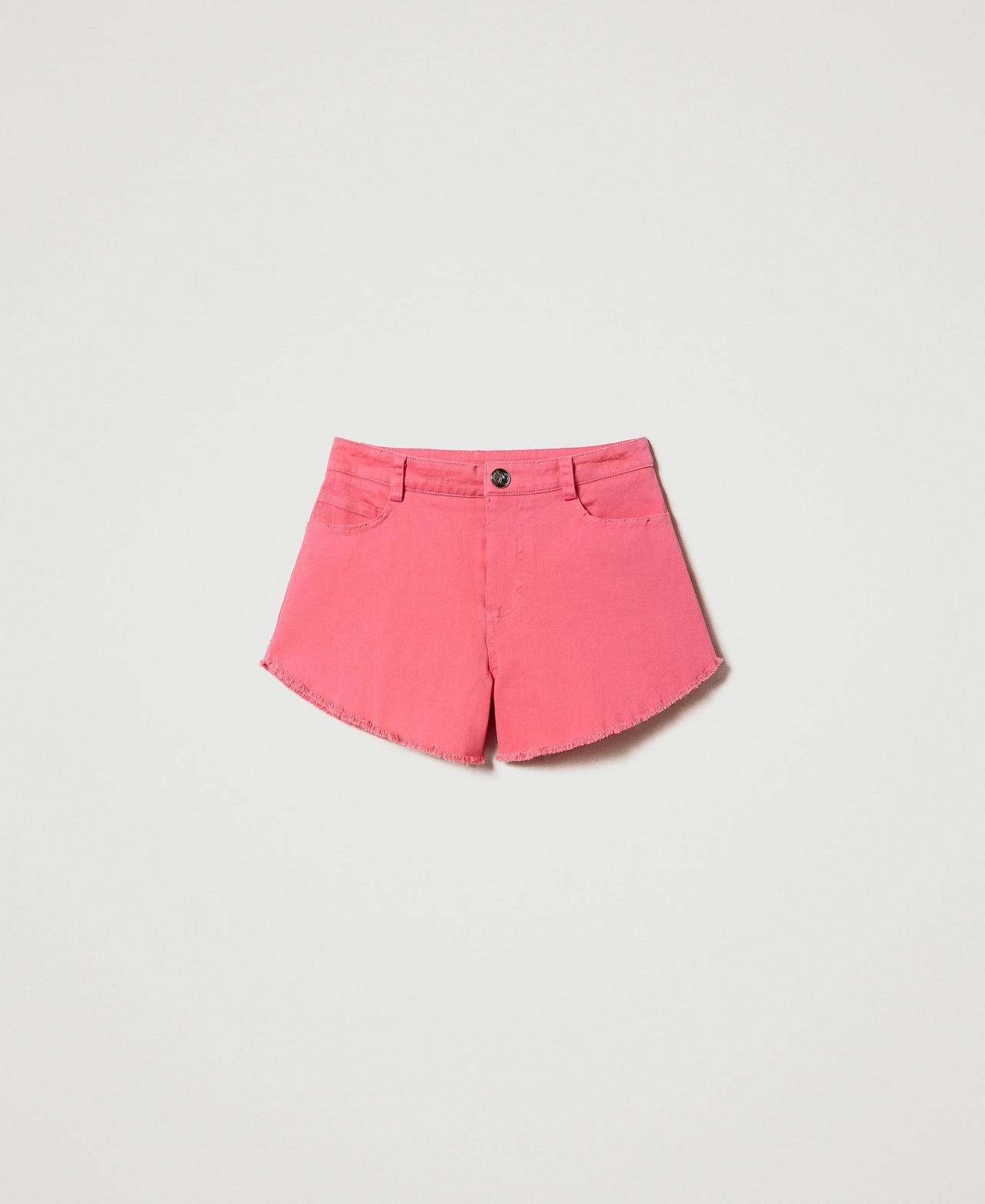Short effiloché en bull