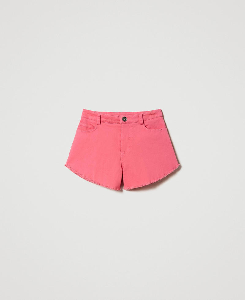 Short effiloché en bull