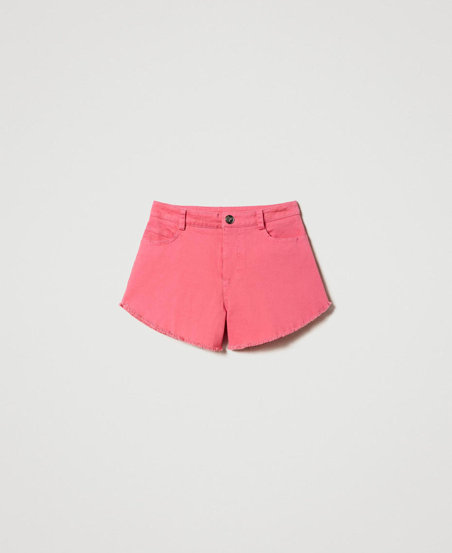 Frayed bull shorts