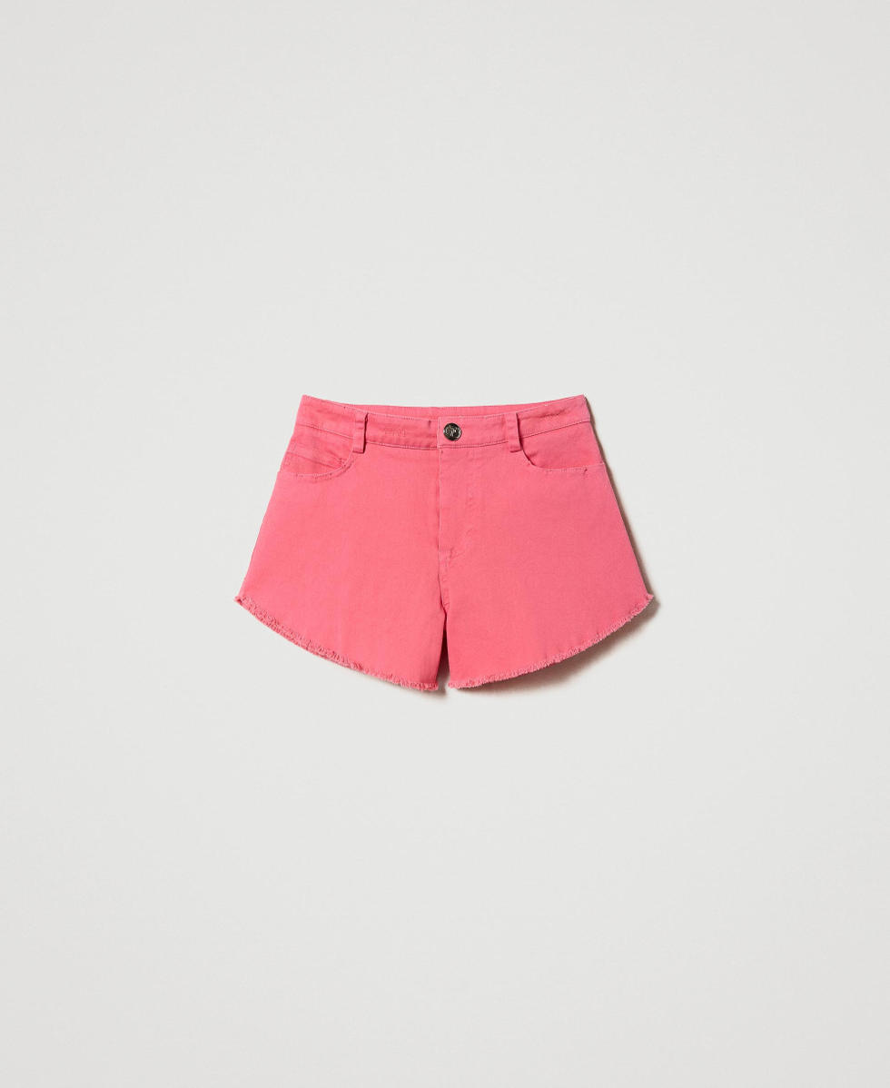 Frayed bull shorts